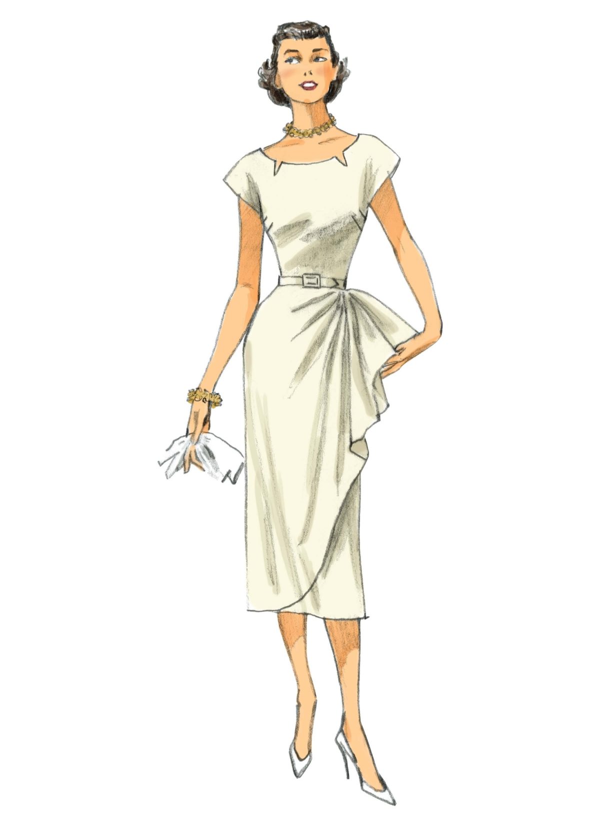 Butterick Sewing Pattern B5880 Misses'/Misses' Petite Dress and Belt