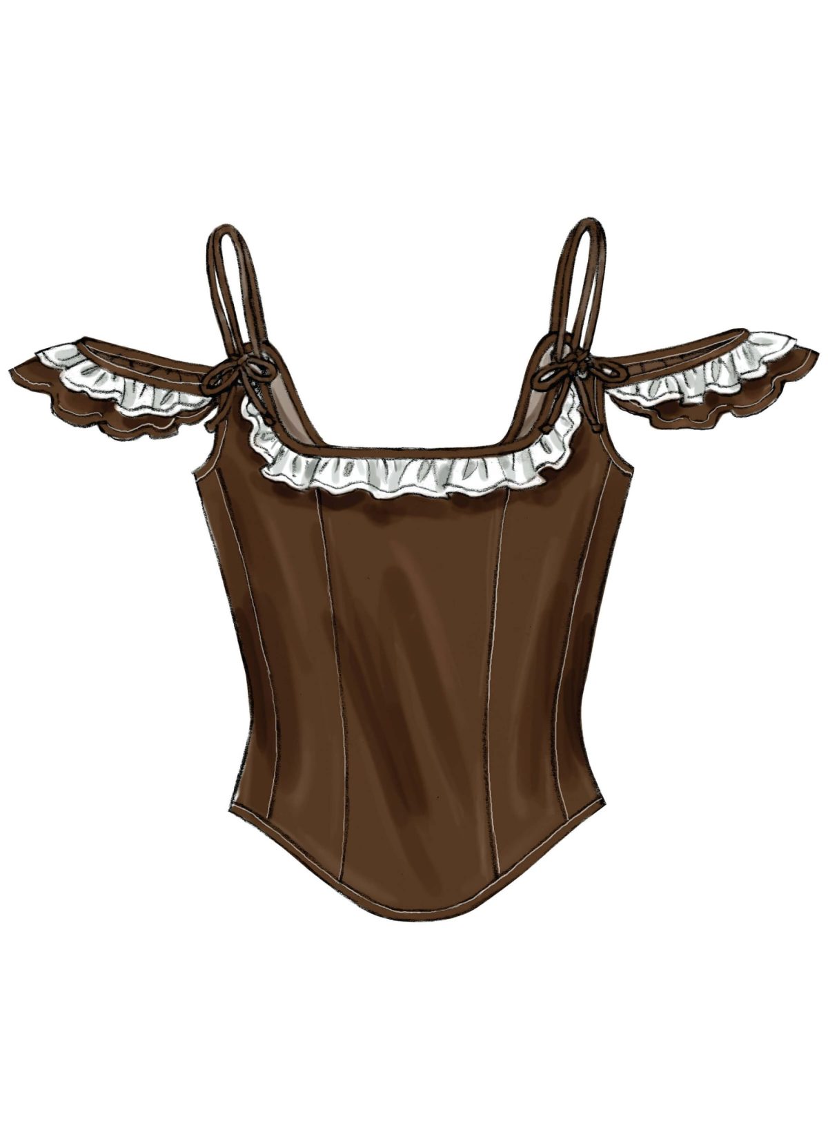 Butterick Sewing Pattern B5935 Misses' Corset