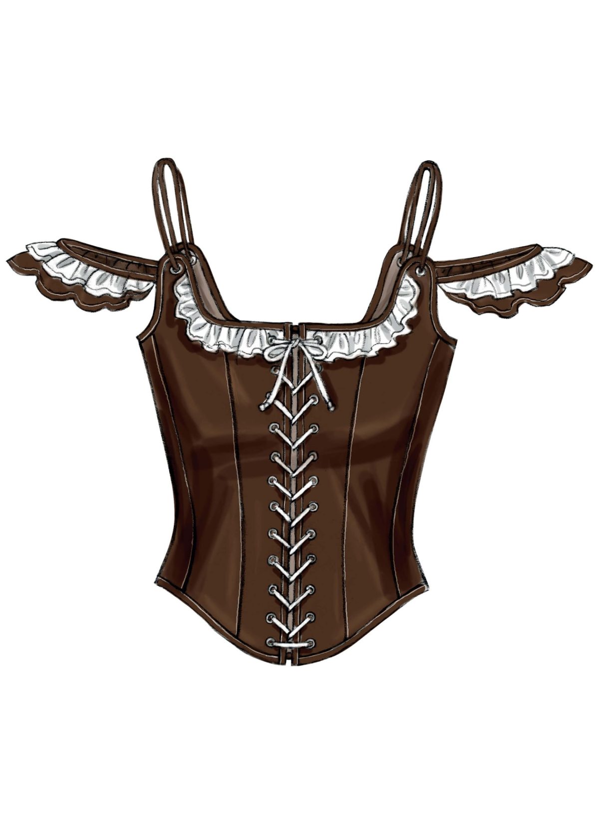 Butterick Sewing Pattern B5935 Misses' Corset