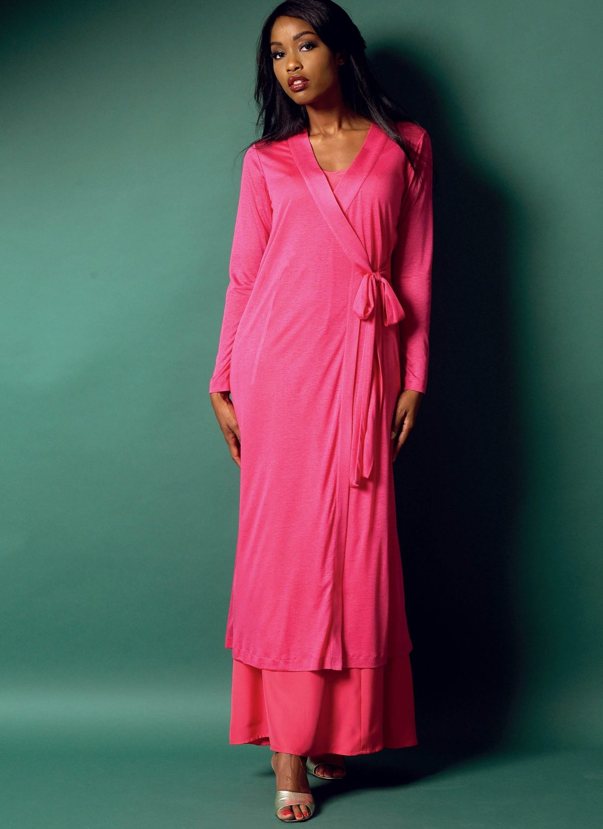 Butterick Sewing Pattern B5963 Misses' Robe, Top, Gown, Pants and Bag