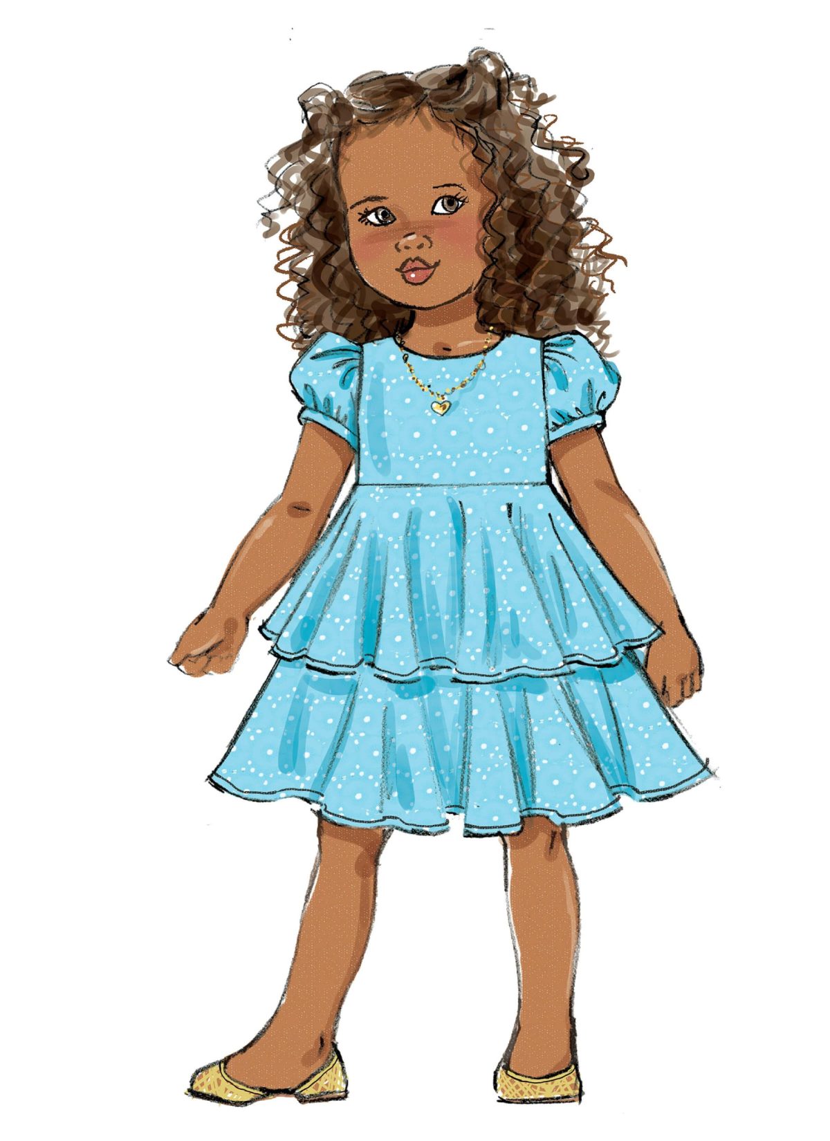 Butterick Sewing Pattern B6013 Children's/Girls' Dress