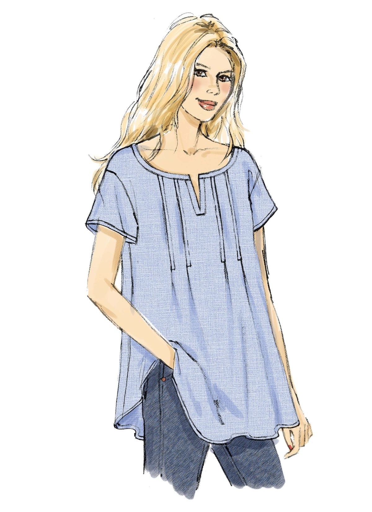 Butterick Sewing Pattern B6024 Misses' Top