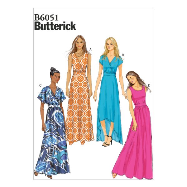 Butterick Sewing Pattern B6051 Misses' Dress