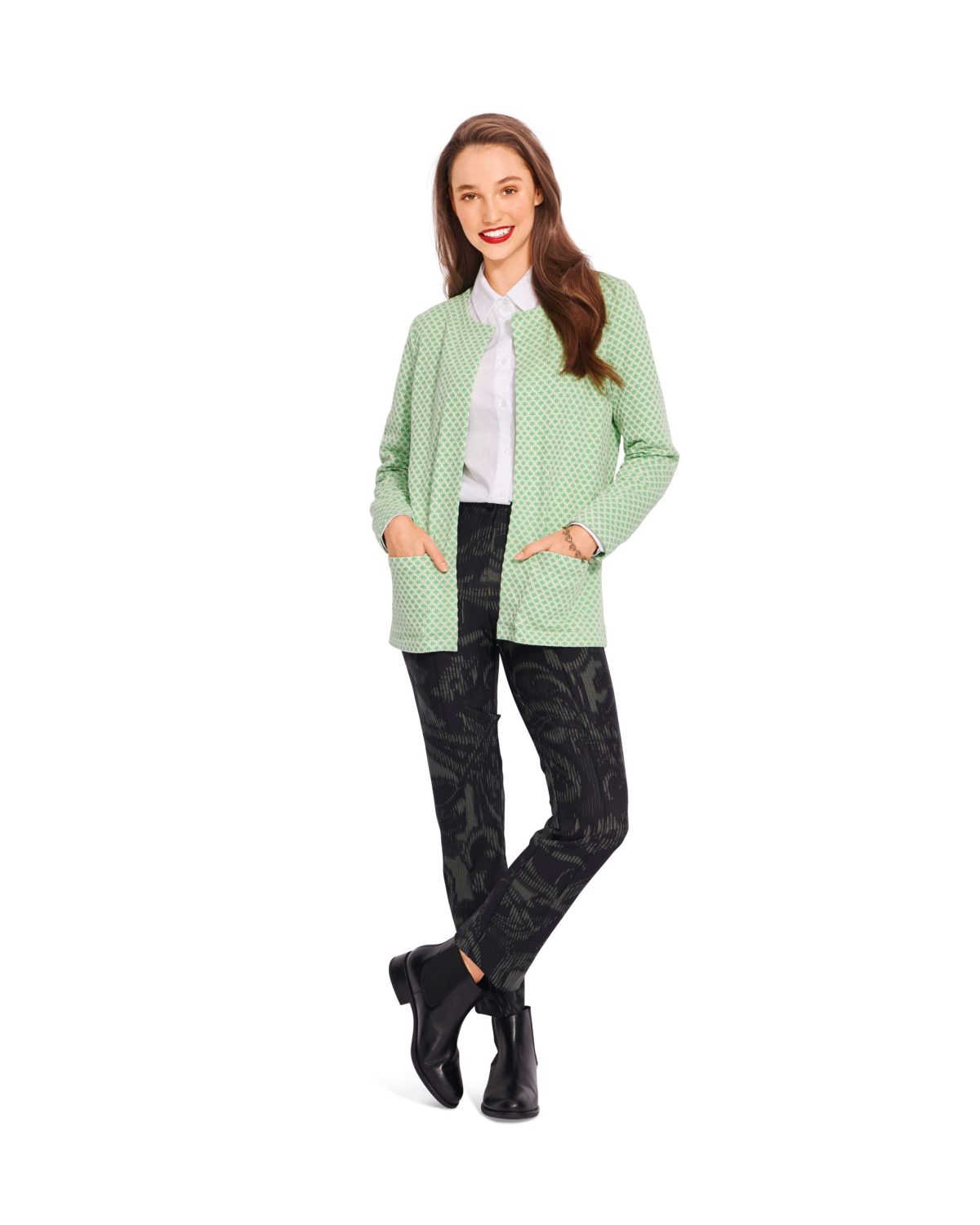 Burda Style Pattern 6053 Misses' Cardigan Jackets