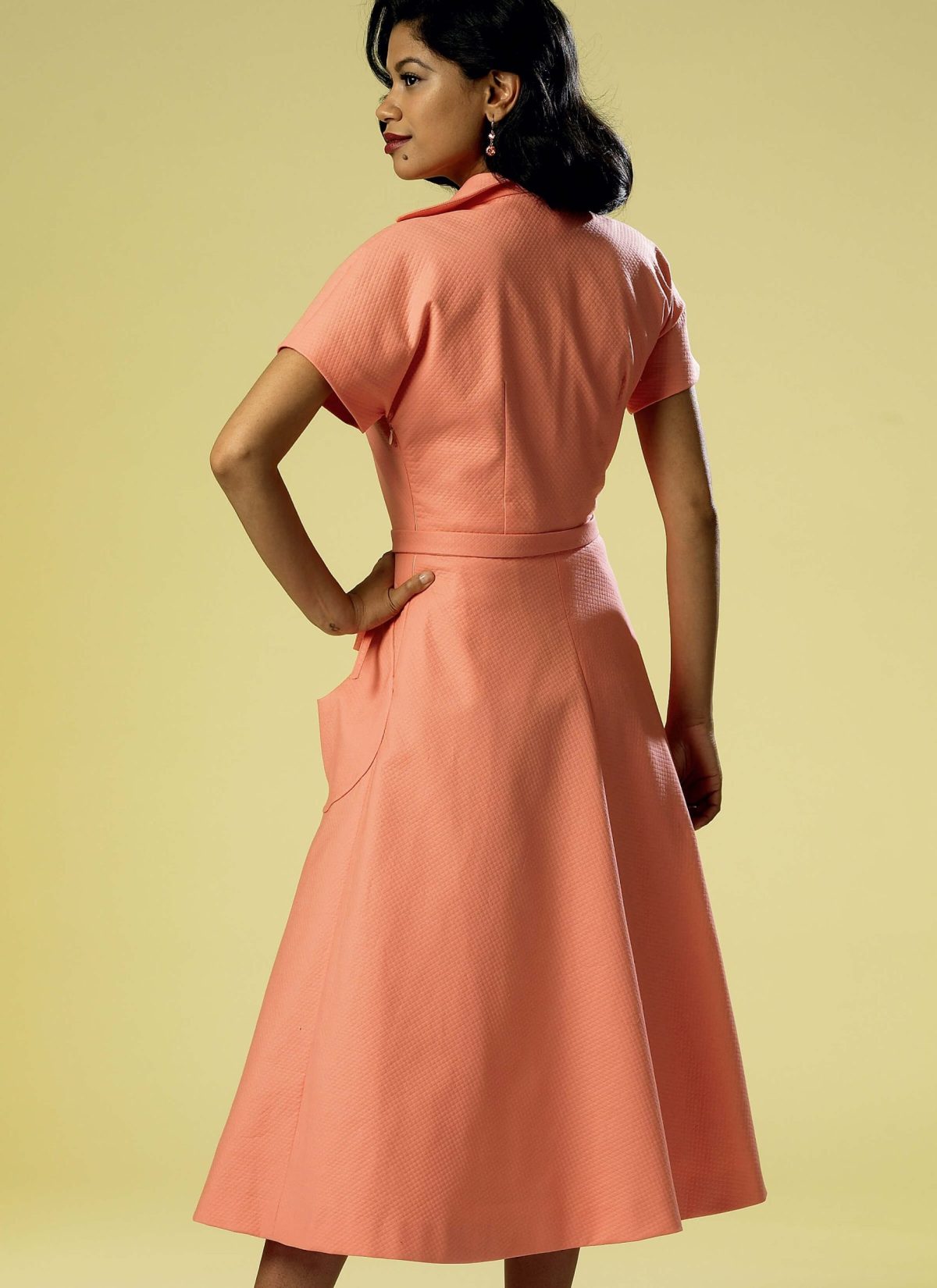 Butterick Sewing Pattern B6055 Misses' Dress and Belt