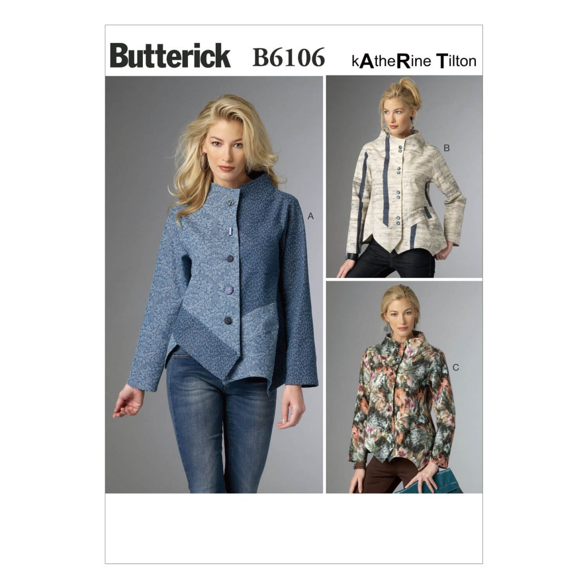 Butterick Sewing Pattern B6106 Misses' Jacket