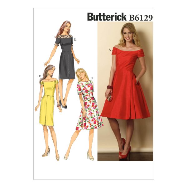Butterick Sewing Pattern B6129 Misses'/Misses' Petite Dress