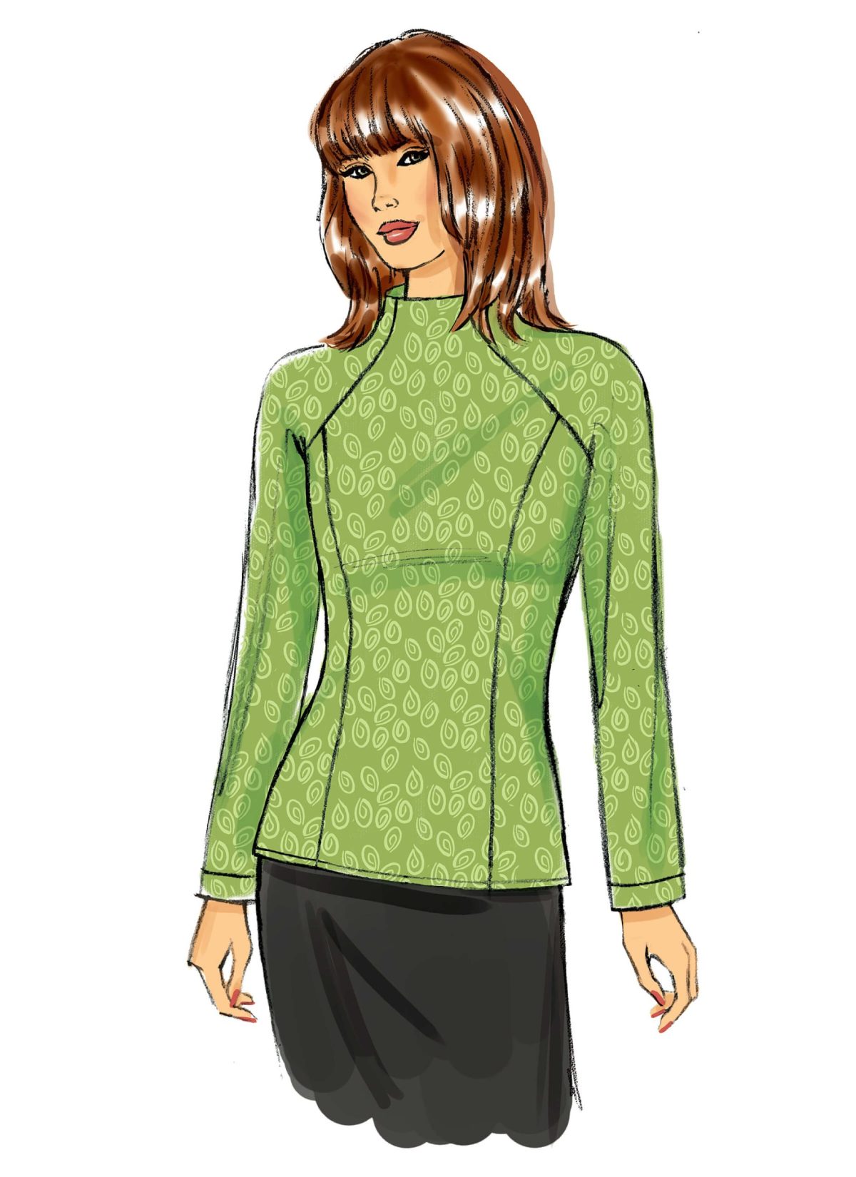 Butterick Sewing Pattern B6134 Misses' Top