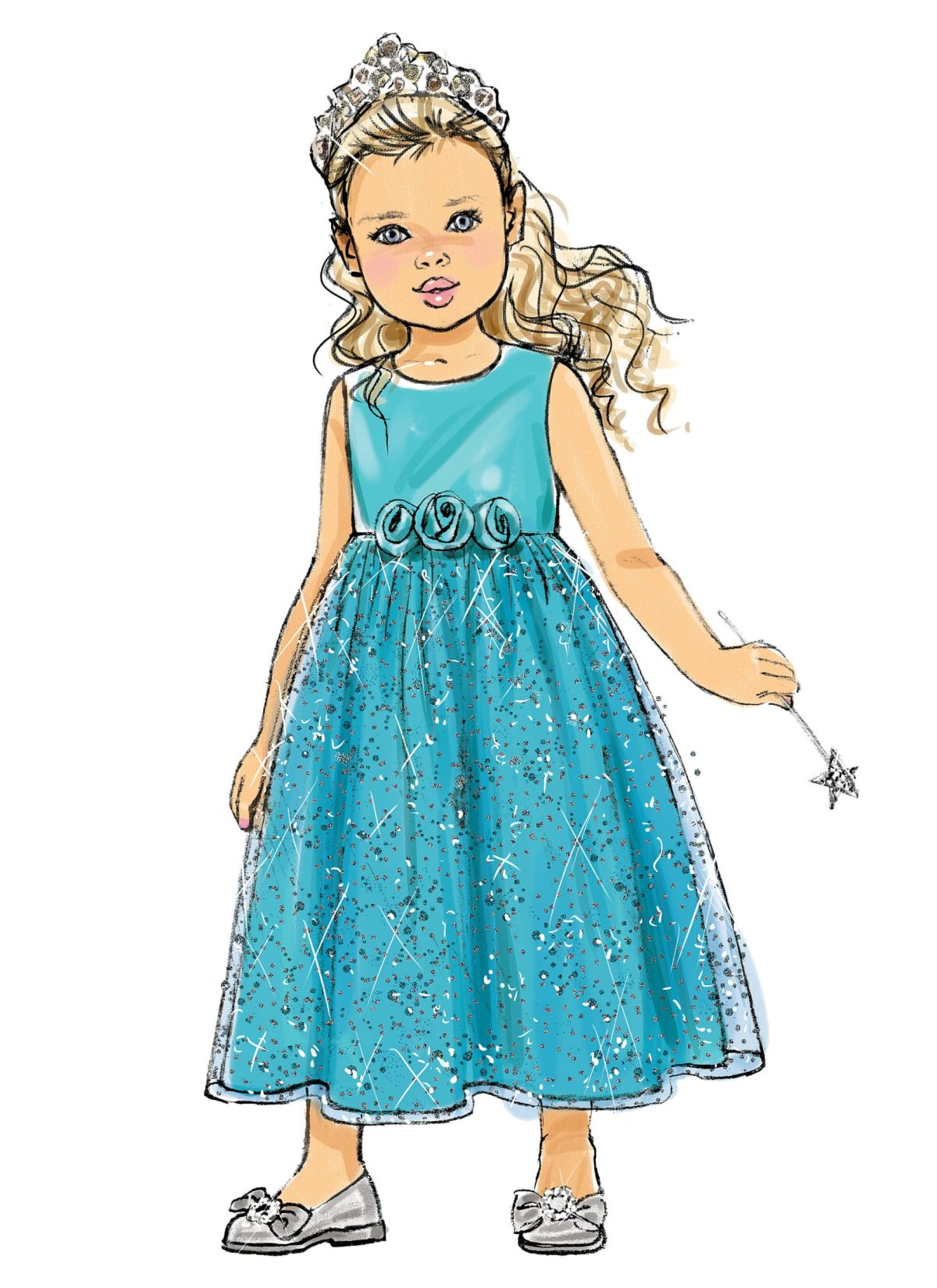 Butterick Sewing Pattern B6161 Children's/Girls' Dress
