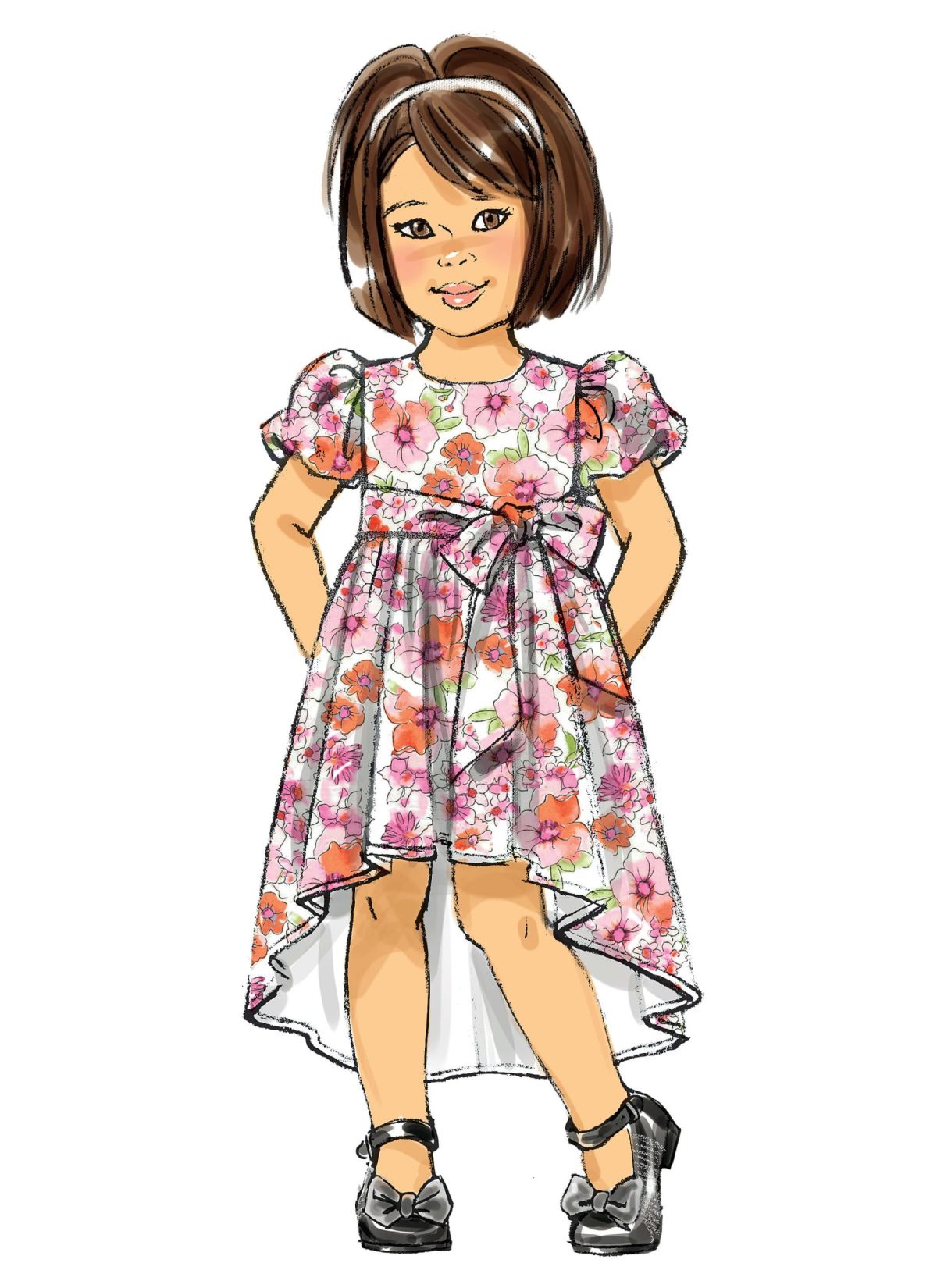 Butterick Sewing Pattern B6161 Children's/Girls' Dress