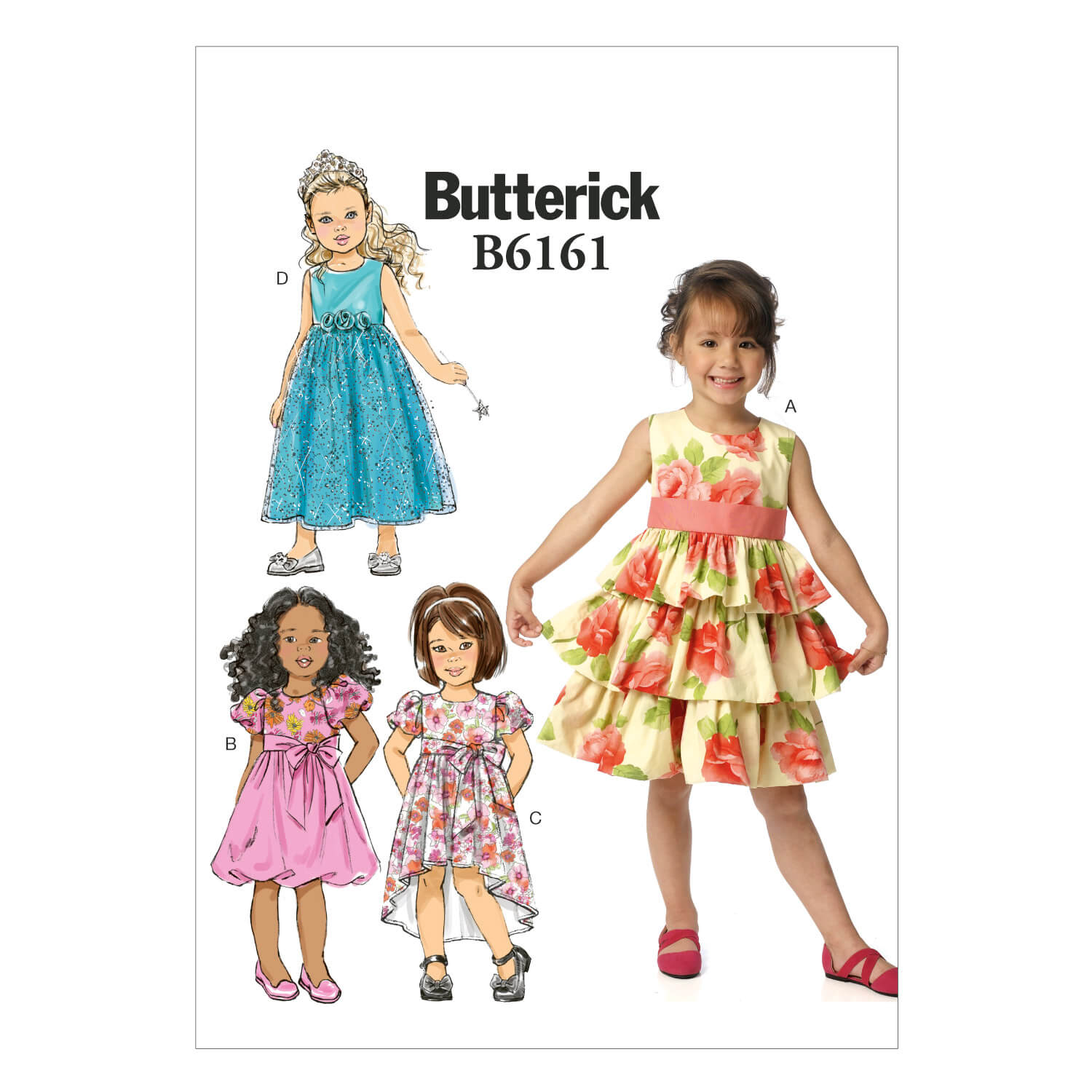 Butterick Sewing Pattern B6161 Children’s/Girls’ Dress
