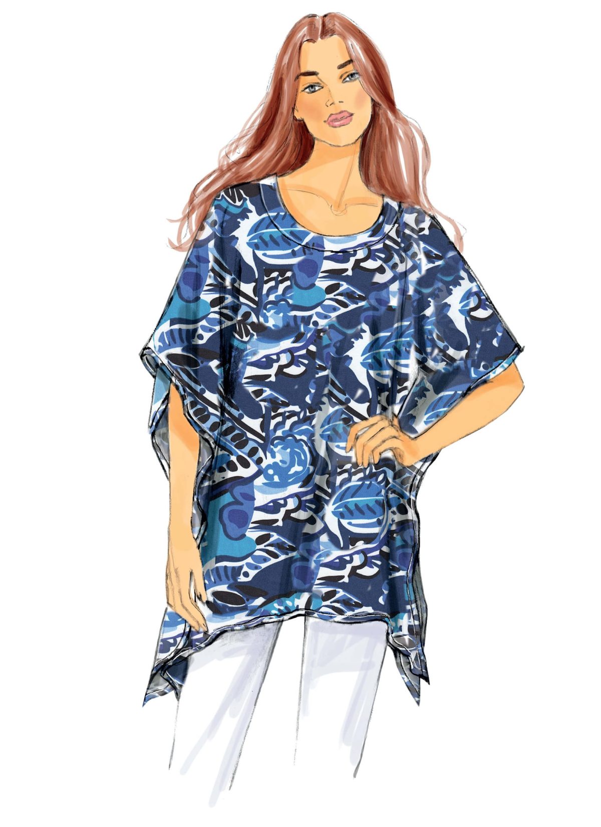 Butterick Sewing Pattern B6173 Misses' Tunic and Top