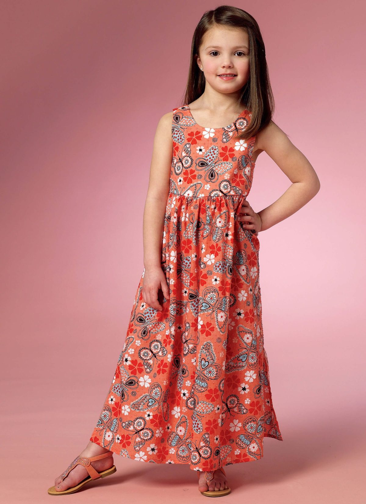 Butterick Sewing Pattern B6202 Children's/Girls' Dress and Culottes
