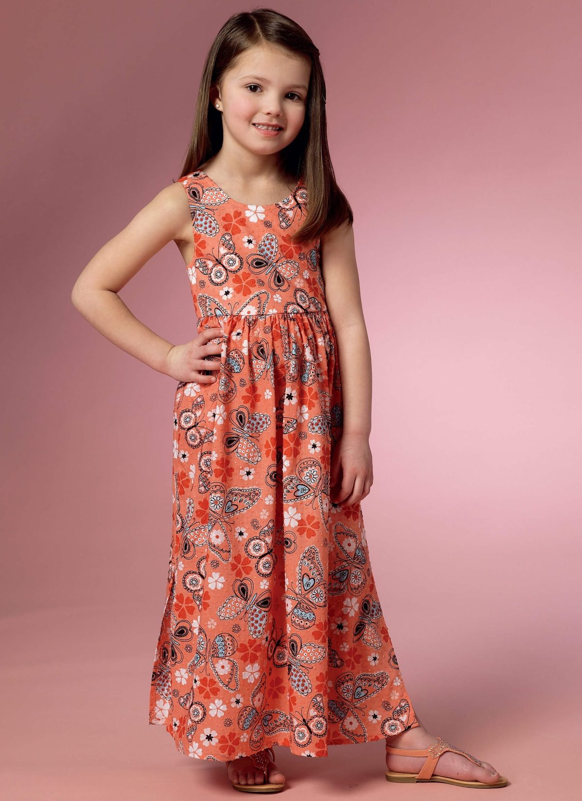 Butterick Sewing Pattern B6202 Children's/Girls' Dress and Culottes