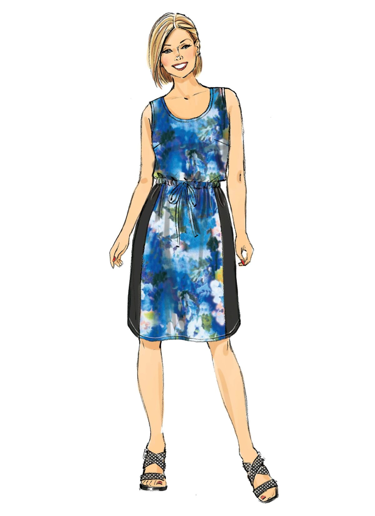 Butterick Sewing Pattern B6210 Women's/Women's Petite Dress