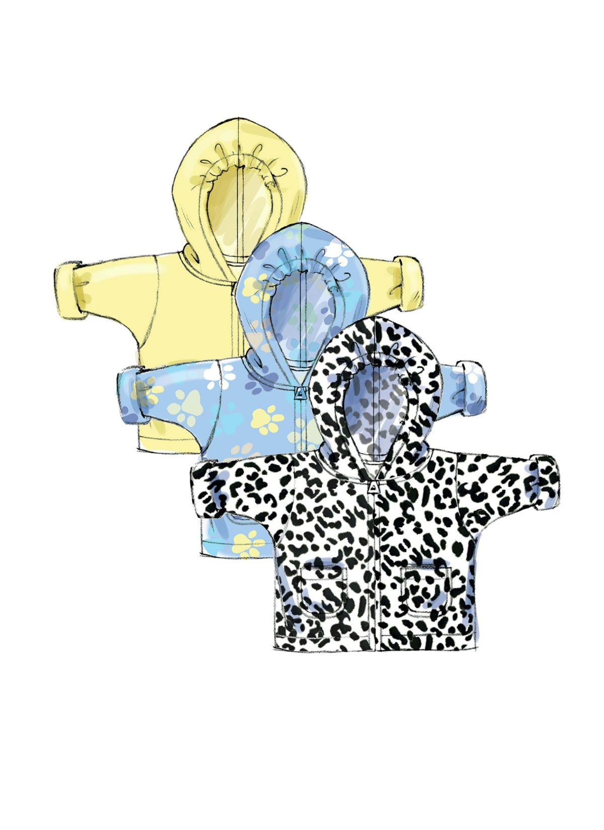 Butterick Sewing Pattern B6238 Infants' Jacket, Overalls, Pants, Bunting and Hat