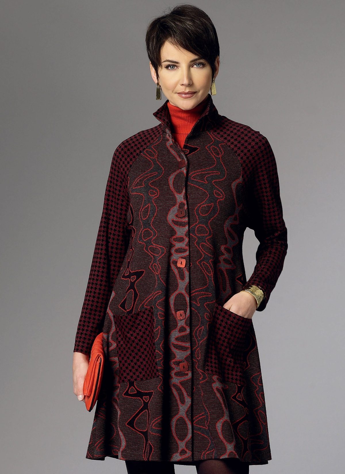 Butterick Sewing Pattern B6254 Misses' Coat Dress
