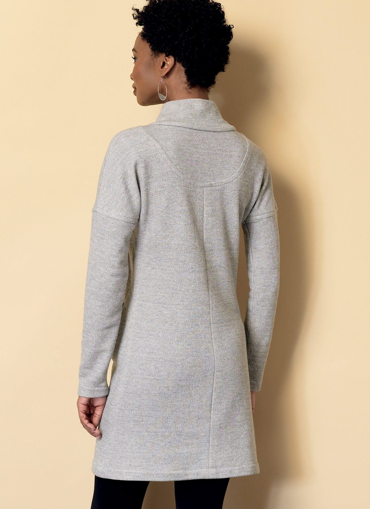 Butterick Sewing Pattern B6388 Misses' Lapped Collar Tops and Dress, Draped Collar Vest, and Pleated Pants