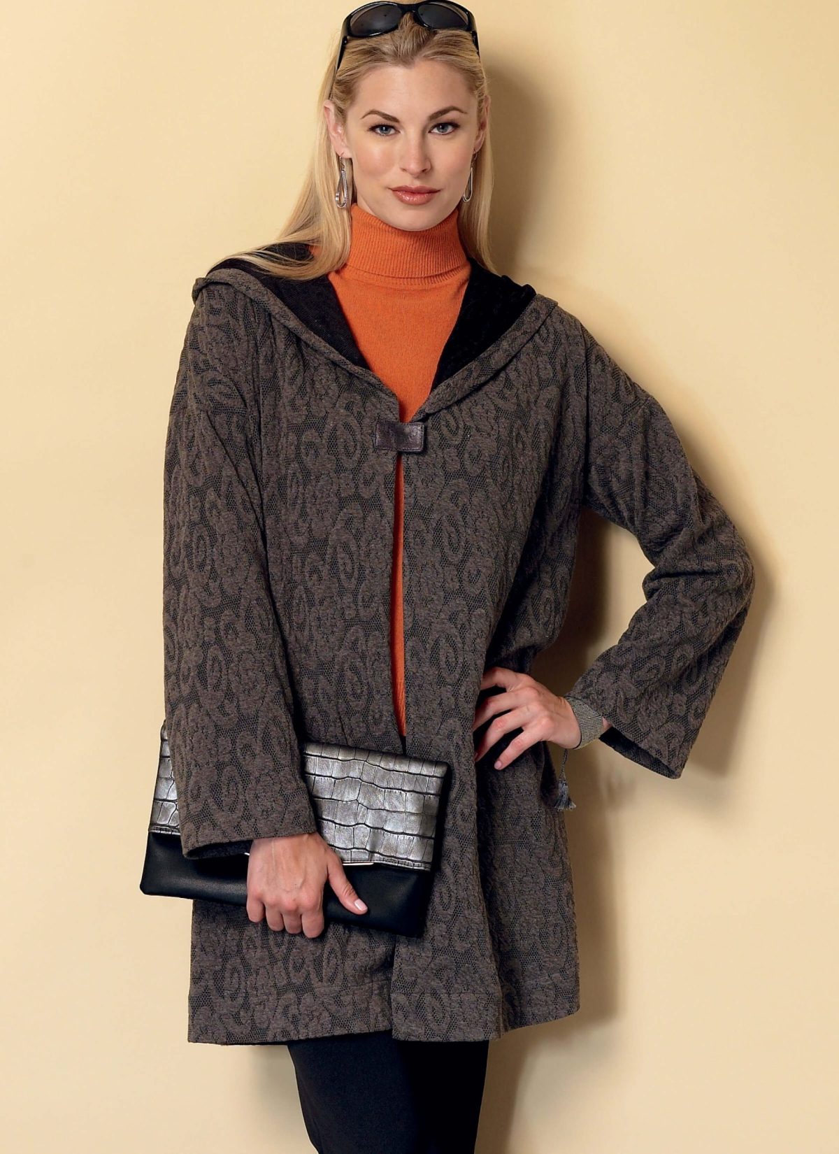 Butterick Sewing Pattern B6394 Misses' Shawl Collar Coats