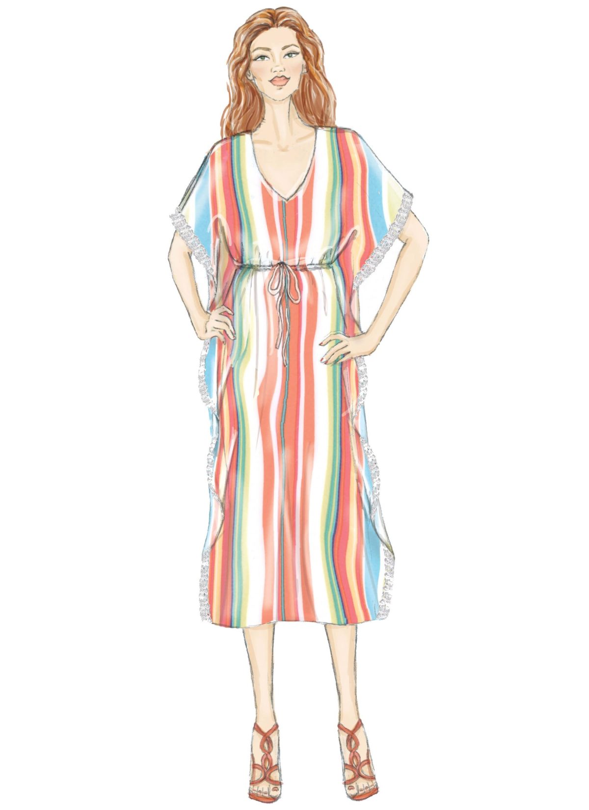 Misses' Top, Tunic and Caftan