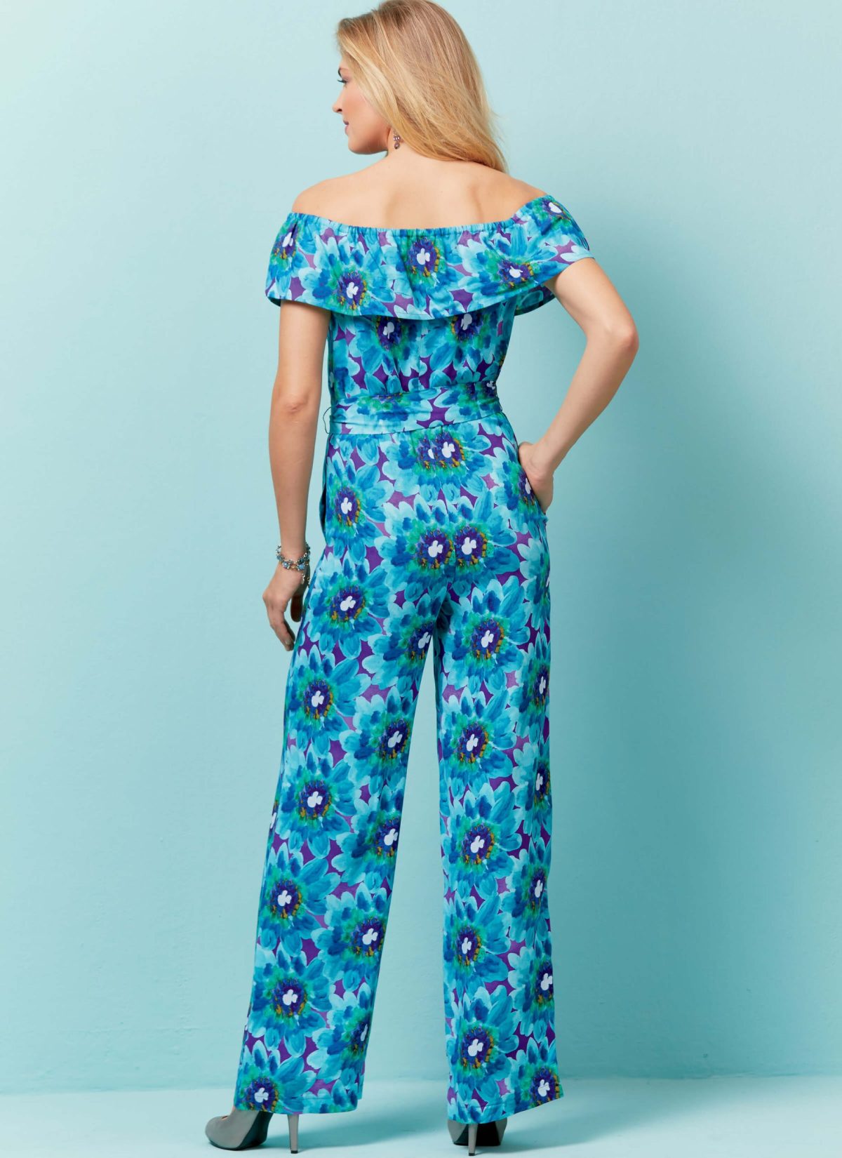 Butterick Sewing Pattern B6566 Misses'/Misses' Petite Dress,Romper, Jumpsuit and Sash