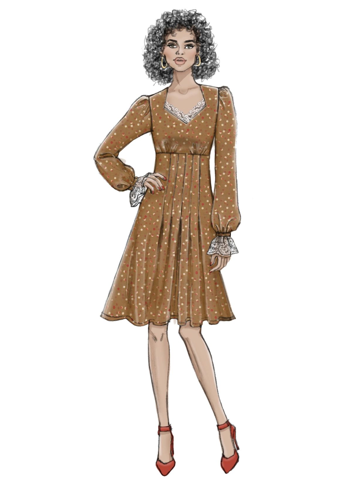 Butterick Sewing Pattern B6586 Misses' Dress