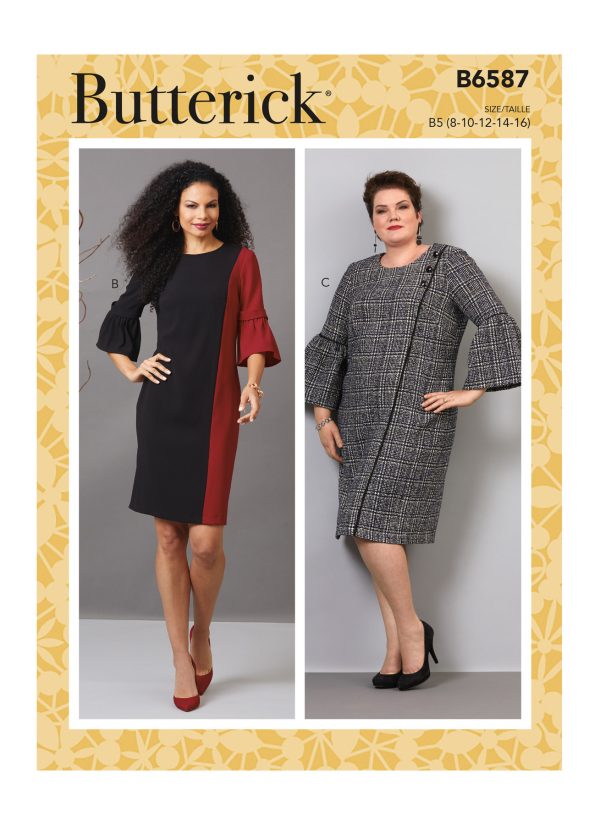 Butterick Sewing Pattern B6587 Misses'/ Women's Dress