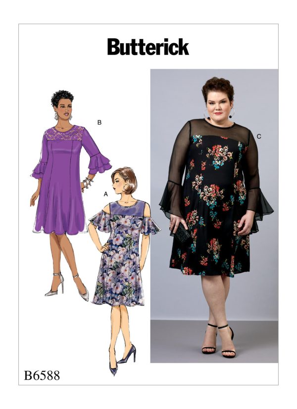 Butterick Sewing Pattern B6588 Women's Dress