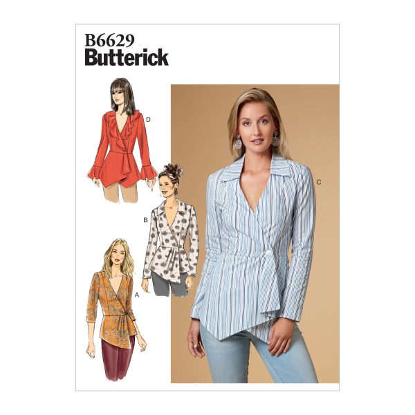 Butterick Sewing Pattern B6629 Misses' Top