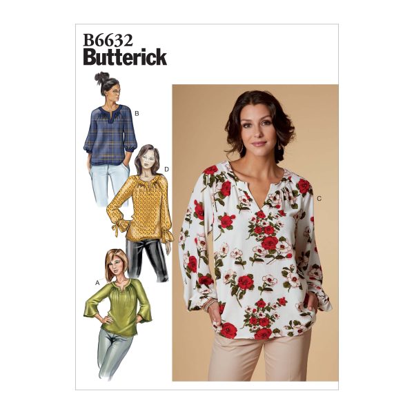 Butterick Sewing Pattern B6632 Misses' Top