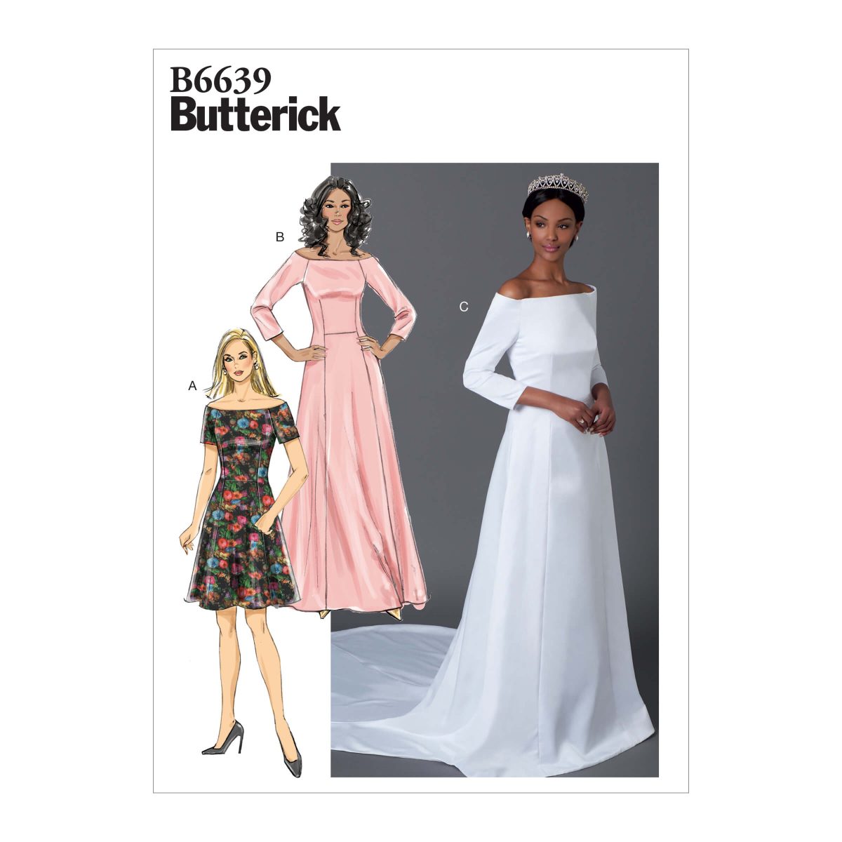Butterick Sewing Pattern B6639 Misses' Dress