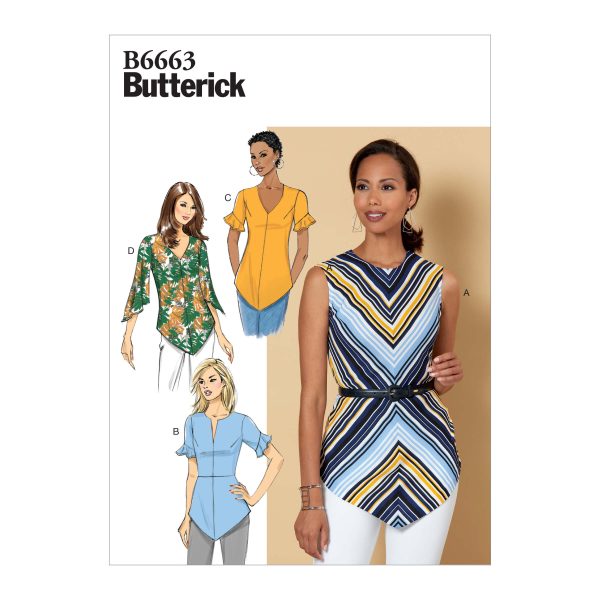 Butterick Sewing Pattern B6663 Misses' Top
