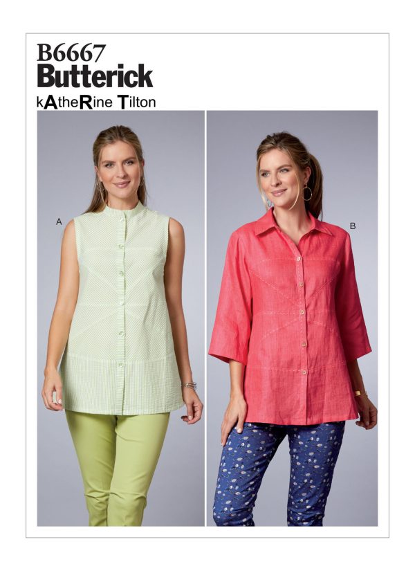 Butterick Sewing Pattern B6667 Misses' Top