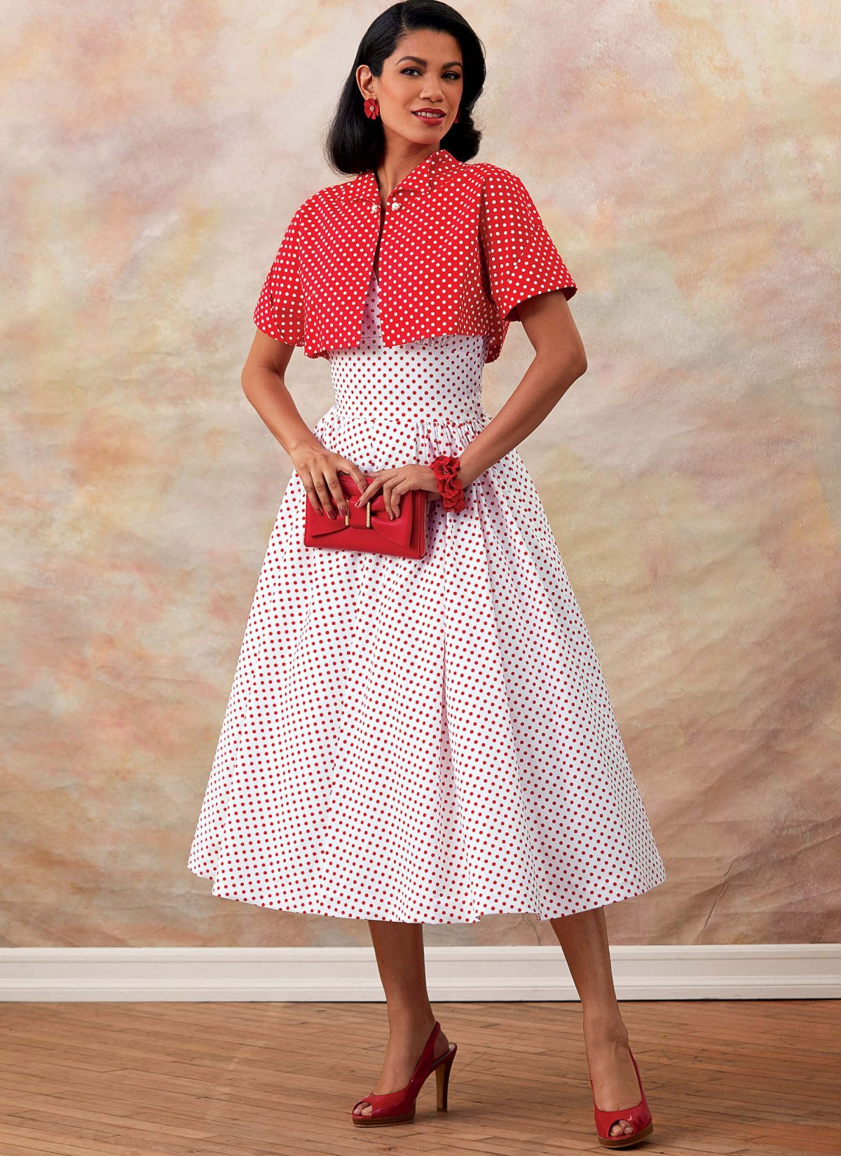 Butterick Sewing Pattern B6682 Misses' Dress and Jacket Retro '52