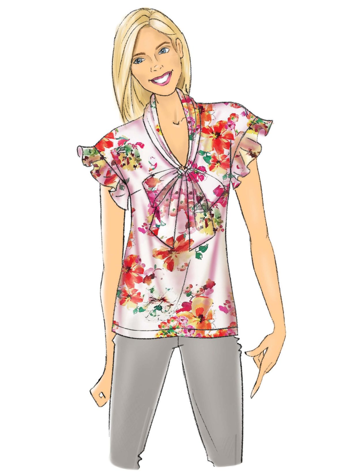 Butterick Sewing Pattern B6684 Misses' Top