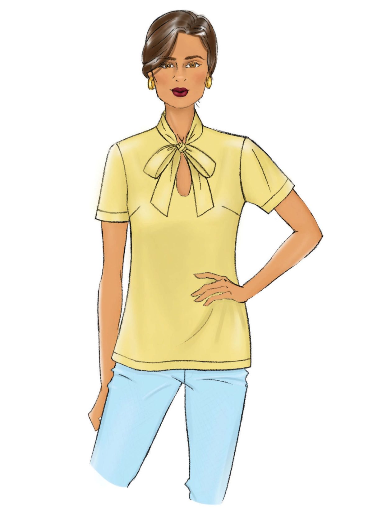 Butterick Sewing Pattern B6684 Misses' Top