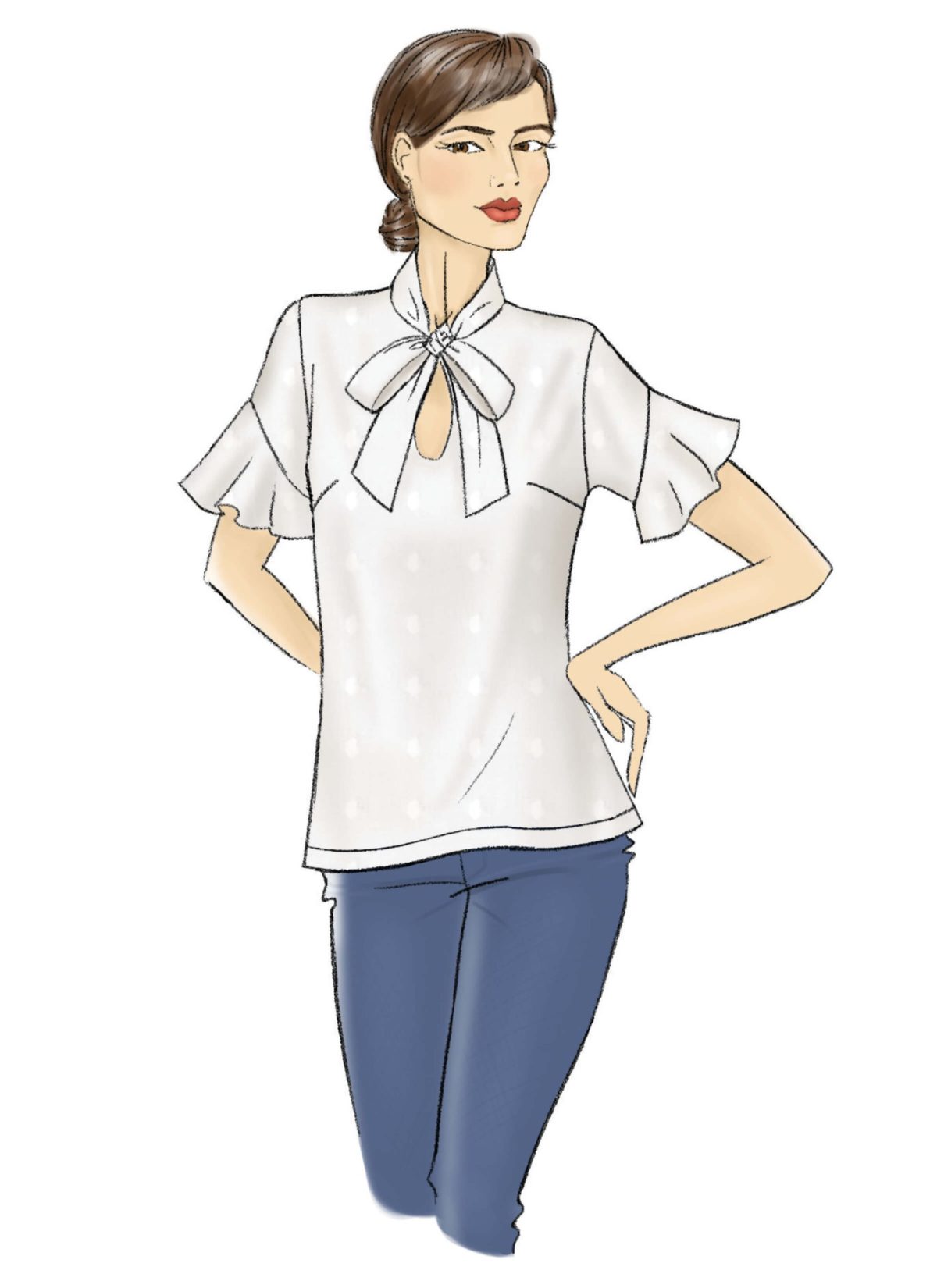 Butterick Sewing Pattern B6684 Misses' Top