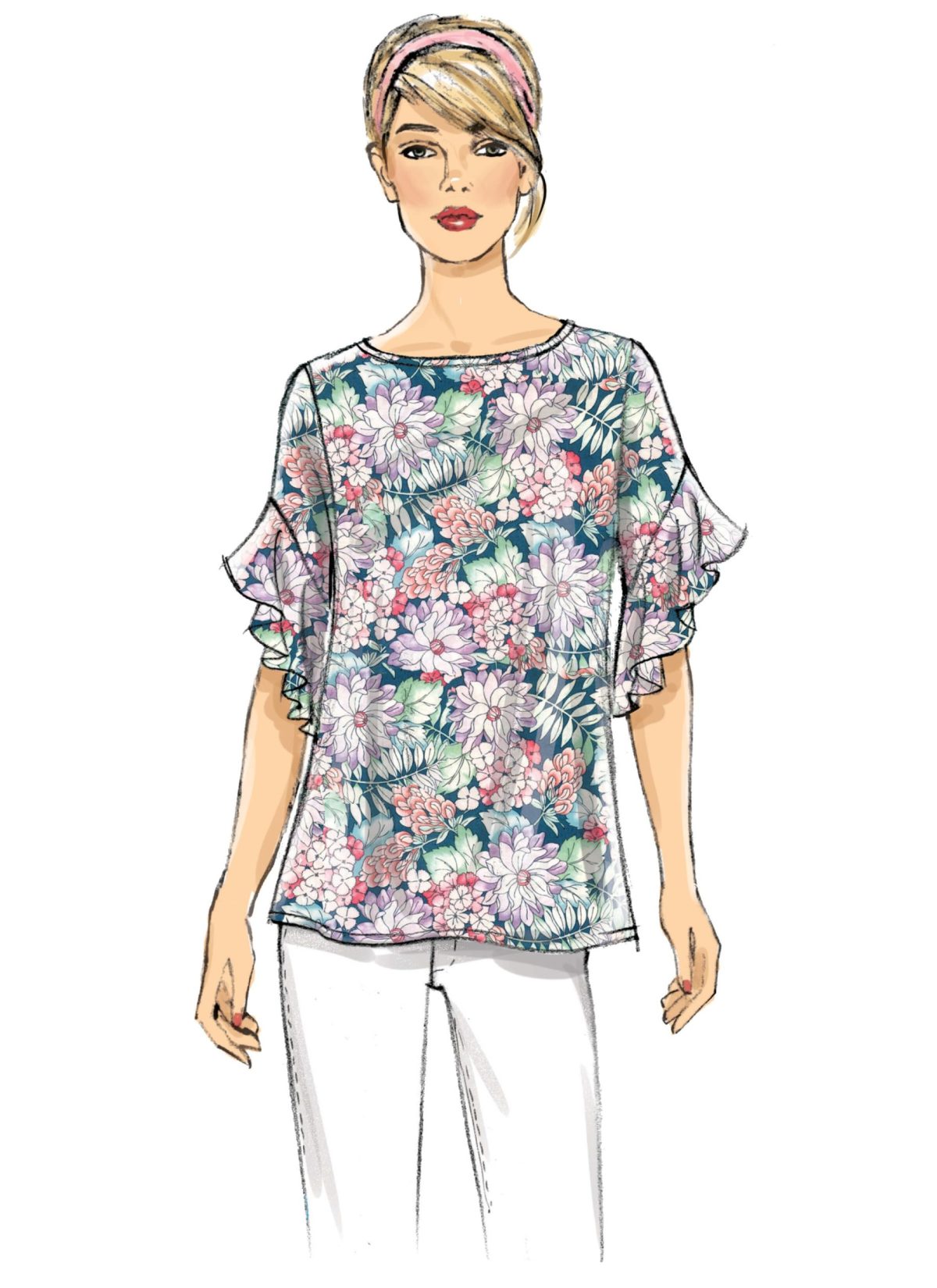 Butterick Sewing Pattern B6687 Misses' Top