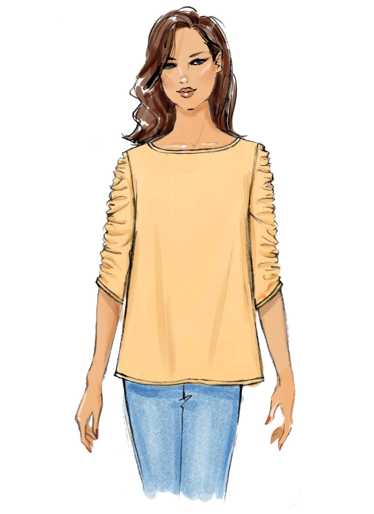 Butterick Sewing Pattern B6687 Misses' Top