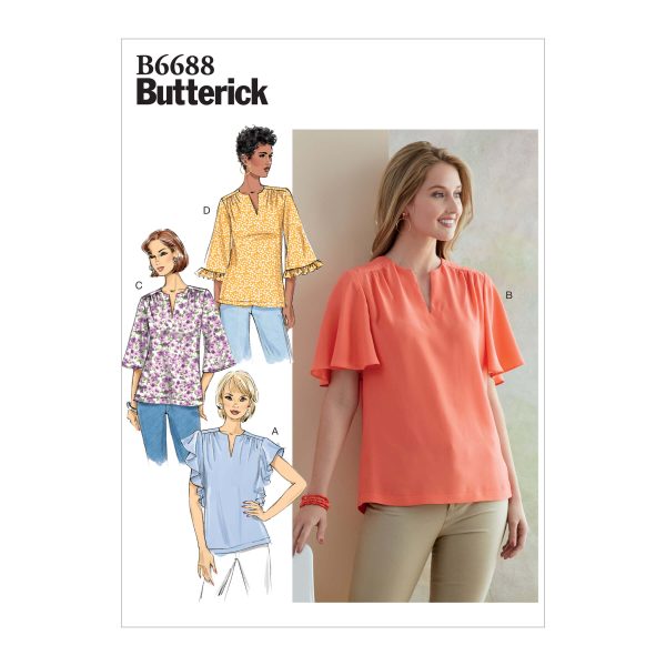 Butterick Sewing Pattern B6688 Misses' Top