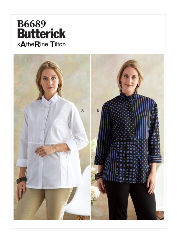 Butterick Sewing Pattern B6689 Misses' Shirt