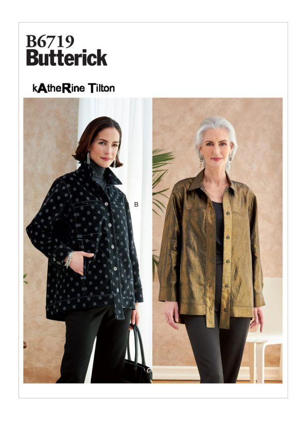 Butterick Sewing Pattern B6719 Misses' Jacket