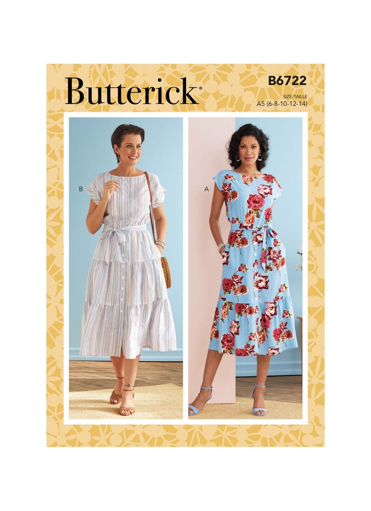 Butterick Sewing Pattern B6722 Misses' Dresses