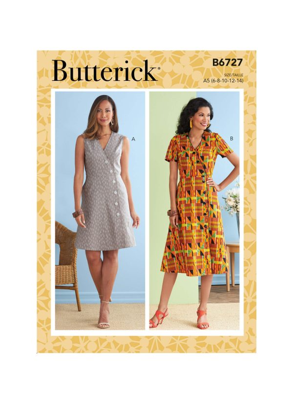 Butterick Sewing Pattern B6727 Misses' Dresses