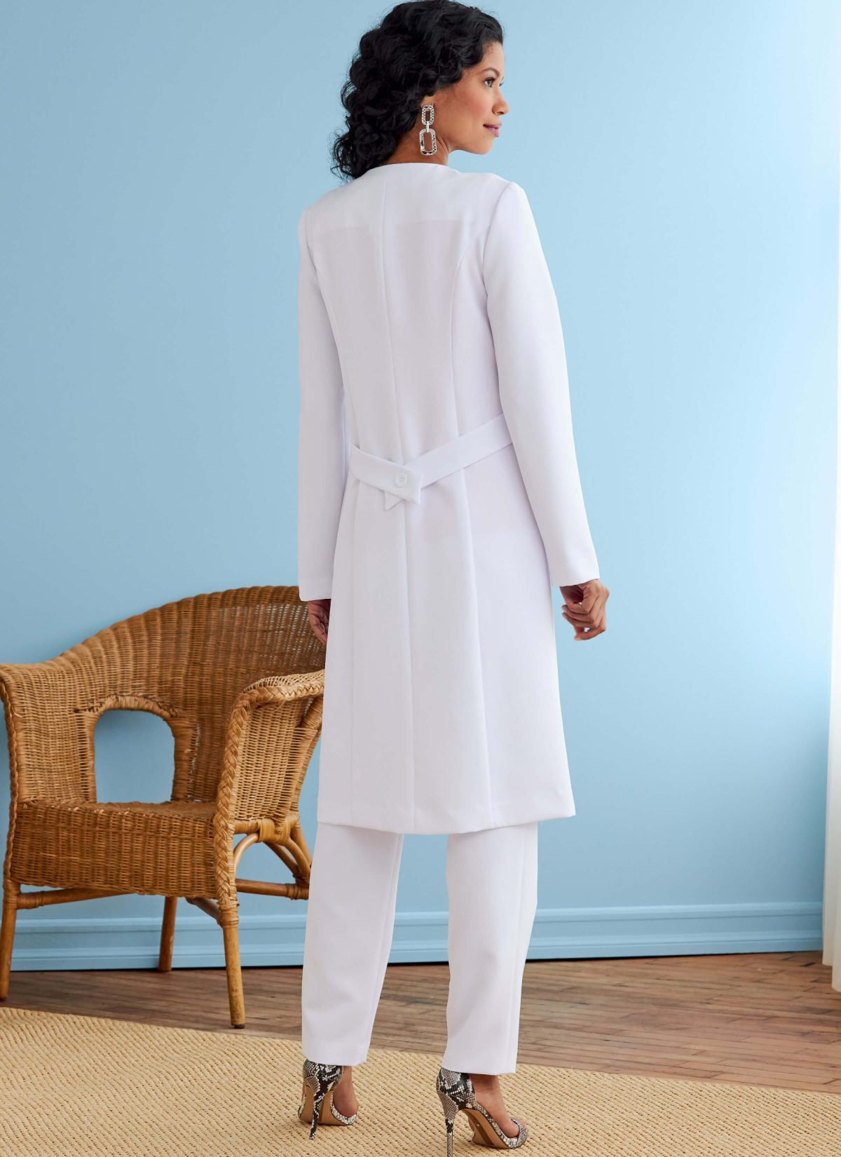 Butterick Sewing Pattern B6740 Misses' Jacket, Coat, Top & Trousers