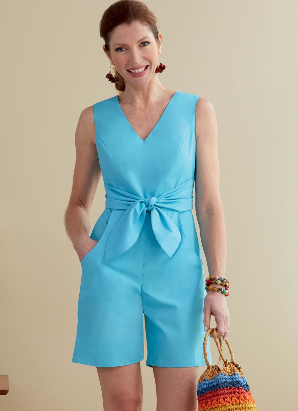 Butterick Sewing Pattern B6760 Misses' Dress and Playsuit. Lisette.