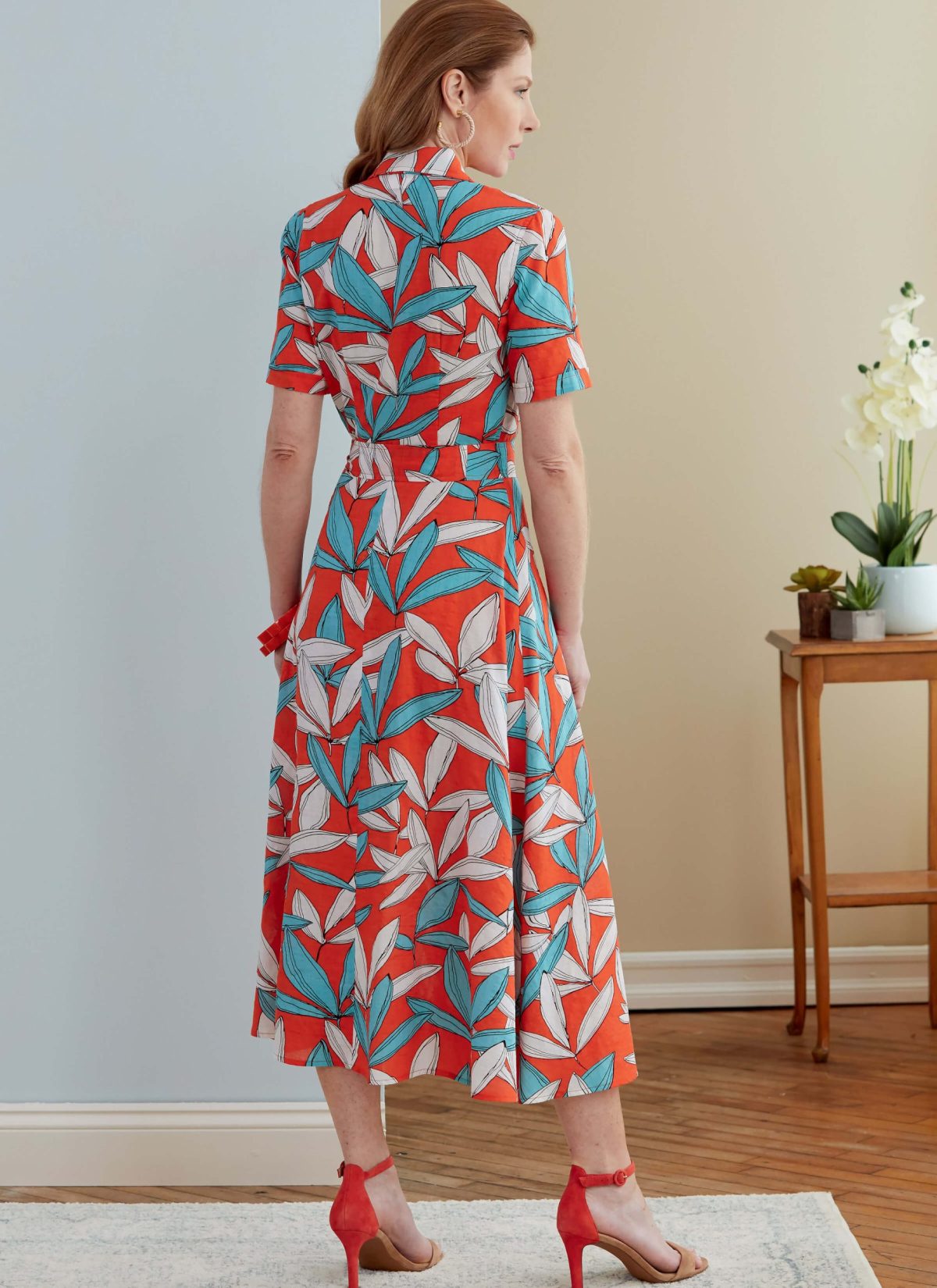 Butterick Sewing Pattern B6762 Misses' Dress, Sash and Belt