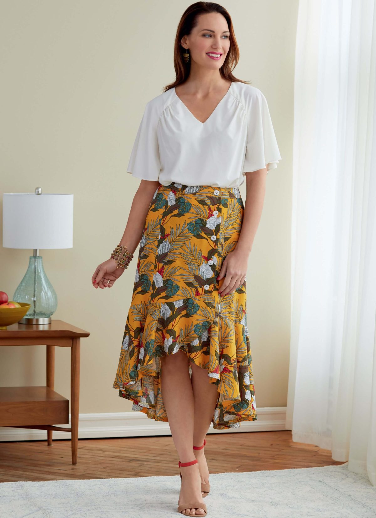 Butterick Sewing Pattern B6770 Misses' Tops and Sash