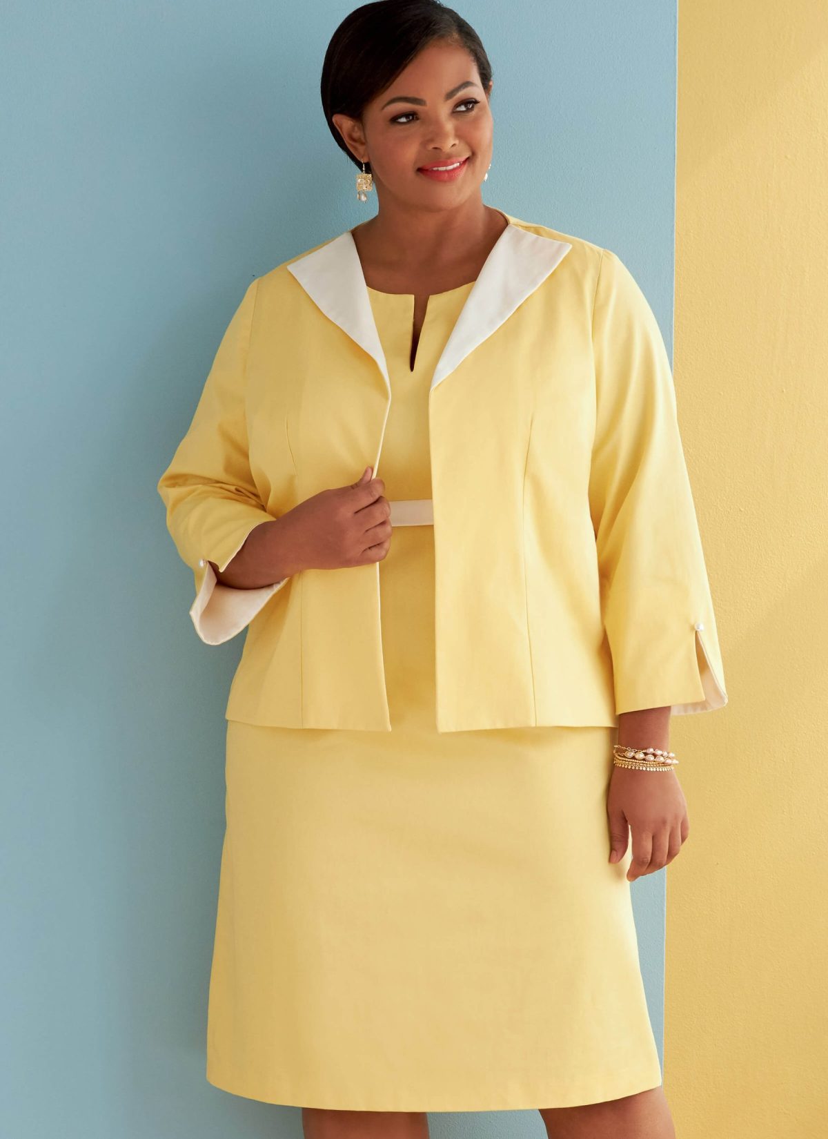Butterick Sewing Pattern B6822 Women's Jacket, Dress and Top with C/D, DD, DDD, G, H Cup Sizes