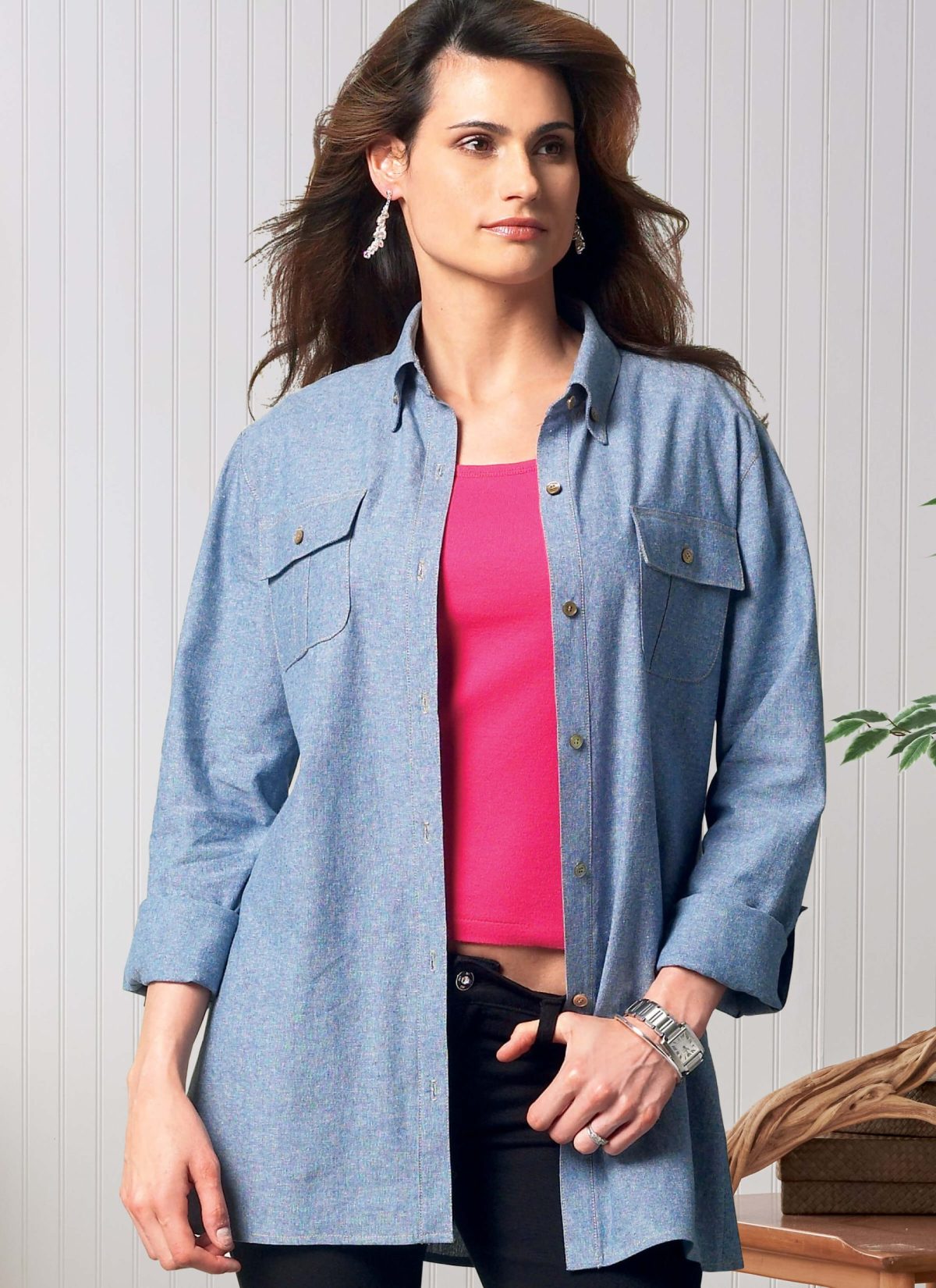 Butterick Sewing Pattern B6841 Unisex Button-Down Shirts Palmer/Pletsch